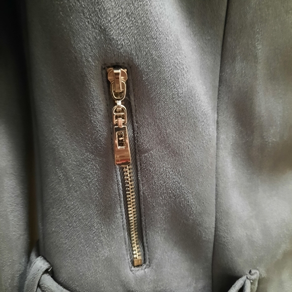 Romeo & Juliet Couture Vegan Suede Jacket - Picture 9 of 14